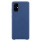 Silicone Case Soft Flexible Rubber Cover for Samsung Galaxy S21 Ultra 5G dark blue (Dark blue) цена и информация | Telefoni kaaned, ümbrised | kaup24.ee