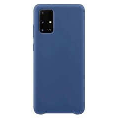 Silicone Case Soft Flexible Rubber Cover for Samsung Galaxy S21+ 5G (S21 Plus 5G) dark blue (Dark blue) цена и информация | Чехлы для телефонов | kaup24.ee