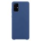 Silicone Case Soft Flexible Rubber Cover for Samsung Galaxy S21+ 5G (S21 Plus 5G) dark blue (Dark blue) цена и информация | Telefoni kaaned, ümbrised | kaup24.ee