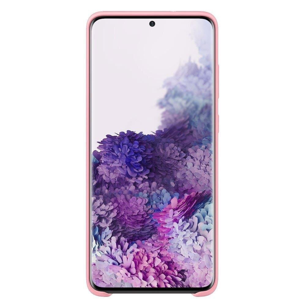 Silicone Case Soft Flexible Rubber Cover for Samsung Galaxy A72 4G pink (Pink) hind ja info | Telefoni kaaned, ümbrised | kaup24.ee