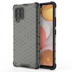 Honeycomb Case armor cover with TPU Bumper for Samsung Galaxy A42 5G black (Black) hind ja info | Telefoni kaaned, ümbrised | kaup24.ee