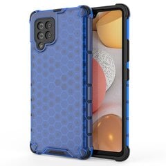 Honeycomb Case armor cover with TPU Bumper for Samsung Galaxy A42 5G blue (Light blue || Niebieski) hind ja info | Telefoni kaaned, ümbrised | kaup24.ee