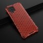 Honeycomb Case armor cover with TPU Bumper for Samsung Galaxy A42 5G red (Red) цена и информация | Telefoni kaaned, ümbrised | kaup24.ee