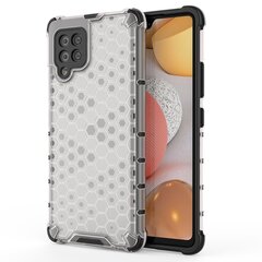 Honeycomb Case armor cover with TPU Bumper for Samsung Galaxy A42 5G transparent (Transparent) цена и информация | Чехлы для телефонов | kaup24.ee