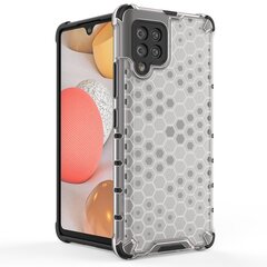 Honeycomb Case armor cover with TPU Bumper for Samsung Galaxy A42 5G transparent (Transparent) цена и информация | Чехлы для телефонов | kaup24.ee