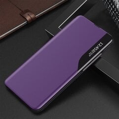 Eco Leather View Case elegant bookcase type case with kickstand for Xiaomi Redmi K40 Pro+ / K40 Pro / K40 / Poco F3 purple (Purpurowy) цена и информация | Чехлы для телефонов | kaup24.ee