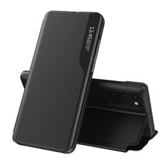 Eco Leather View Case elegant bookcase type case with kickstand for Samsung Galaxy A32 4G black (Black) hind ja info | Telefoni kaaned, ümbrised | kaup24.ee