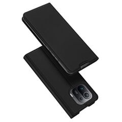 DUX DUCIS Skin Pro Bookcase type case for Xiaomi Mi 11 Pro black (Black) hind ja info | Telefoni kaaned, ümbrised | kaup24.ee