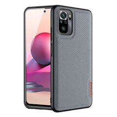 Dux Ducis Fino case covered with nylon material for Xiaomi Redmi Note 10 / Redmi Note 10S gray (Grey) цена и информация | Чехлы для телефонов | kaup24.ee