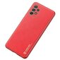 Dux Ducis Yolo elegant case made of soft TPU and PU leather for Samsung Galaxy A72 4G red (Red) hind ja info | Telefoni kaaned, ümbrised | kaup24.ee