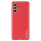 Dux Ducis Yolo elegant case made of soft TPU and PU leather for Samsung Galaxy A72 4G red (Red) hind ja info | Telefoni kaaned, ümbrised | kaup24.ee