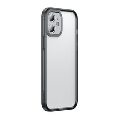 Baseus Camera Lens Protector Case durable flexible gel case for iPhone 12 mini black (FRAPIPH54N-01) (Black \ iPhone 12 mini) hind ja info | Telefoni kaaned, ümbrised | kaup24.ee