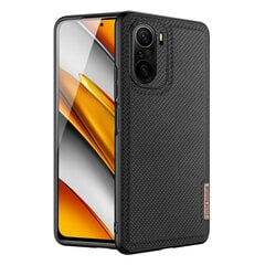 Dux Ducis Fino case covered with nylon material for Xiaomi Mi 11i / Poco F3 black (Black) hind ja info | Telefoni kaaned, ümbrised | kaup24.ee