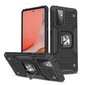 Wozinsky Ring Armor Case Kickstand Tough Rugged Cover for Samsung Galaxy A72 4G black (Black) цена и информация | Telefoni kaaned, ümbrised | kaup24.ee