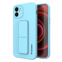 Wozinsky Kickstand Case silicone case with stand for iPhone XS Max light blue (Light blue || Niebieski) hind ja info | Telefoni kaaned, ümbrised | kaup24.ee