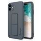 Wozinsky Kickstand Case silicone case with stand for iPhone 12 mini navy blue (Navy Blue) цена и информация | Telefoni kaaned, ümbrised | kaup24.ee