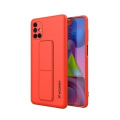 Wozinsky Kickstand Case silicone stand cover for Samsung Galaxy M51 red (Red) цена и информация | Чехлы для телефонов | kaup24.ee