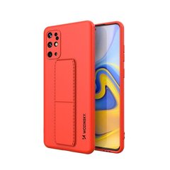 Wozinsky Kickstand Case Silicone Stand Cover for Samsung Galaxy S20 + Red (Red) hind ja info | Telefoni kaaned, ümbrised | kaup24.ee