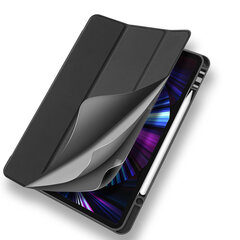 DUX DUCIS Osom TPU gel tablet cover with multi-angle stand and Smart Sleep function for iPad Pro 12.9'' 2021 black (Black) hind ja info | Tahvelarvuti kaaned ja kotid | kaup24.ee