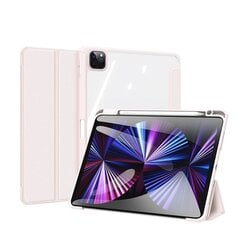 Dux Ducis Toby Armored Flip Smart Case for iPad Air 2020/2022 with Apple Pencil Holder Pink (Pink) цена и информация | Чехлы для планшетов и электронных книг | kaup24.ee