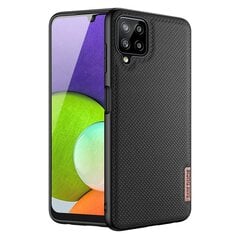 Dux Ducis Fino case covered with nylon material for Samsung Galaxy A22 4G black (Black) hind ja info | Telefoni kaaned, ümbrised | kaup24.ee