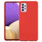Silicone Case Soft Flexible Rubber Cover for Samsung Galaxy A32 4G red (Red) hind ja info | Telefoni kaaned, ümbrised | kaup24.ee