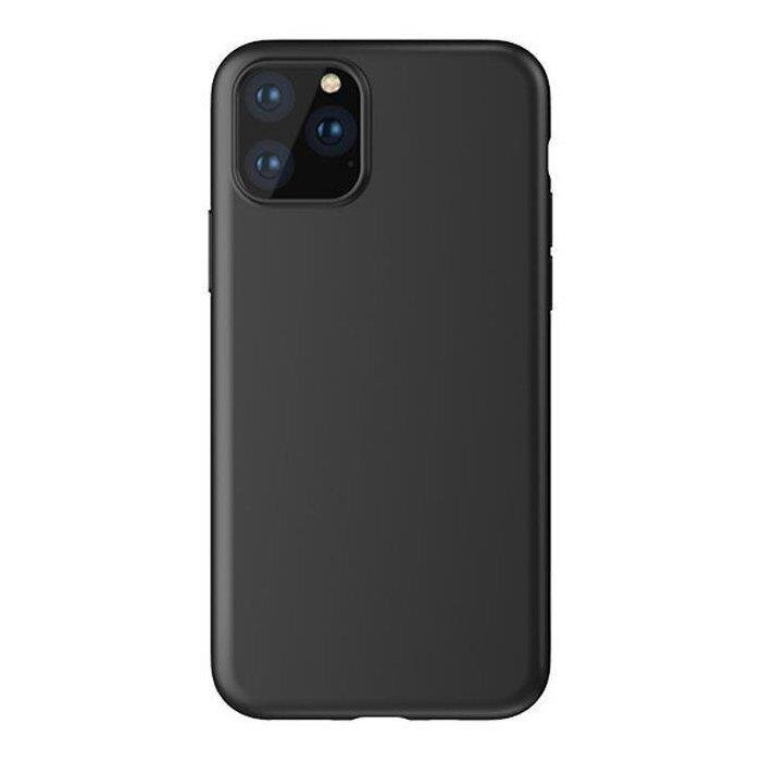 Soft Case TPU gel protective case cover for iPhone 12 black hind ja info | Telefoni kaaned, ümbrised | kaup24.ee