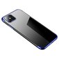 Clear Color Case Gel TPU Electroplating frame Cover for Xiaomi Mi 11 blue (Light blue || Niebieski) цена и информация | Telefoni kaaned, ümbrised | kaup24.ee