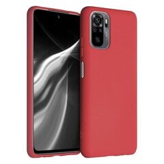 Silicone Case Soft Flexible Rubber Cover for Xiaomi Redmi Note 10 / Redmi Note 10S red (Red) hind ja info | Telefoni kaaned, ümbrised | kaup24.ee
