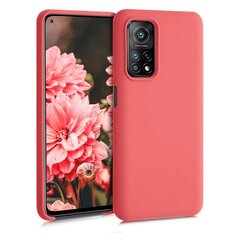 Silicone Case Soft Flexible Rubber Cover for Xiaomi Mi 10T Pro / Mi 10T red (Red) hind ja info | Telefoni kaaned, ümbrised | kaup24.ee