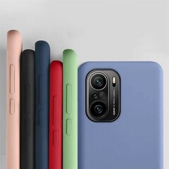 Silicone Case Soft Flexible Rubber Cover for Xiaomi Redmi K40 Pro+ / K40 Pro / K40 / Poco F3 / Mi 11i dark blue (Dark blue) hind ja info | Telefoni kaaned, ümbrised | kaup24.ee