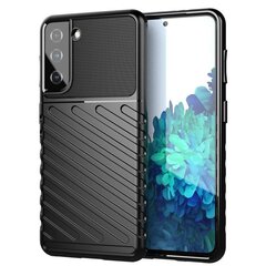 Чехол Thunder Case flexible armored cover для Samsung Galaxy S21 FE, чёрный цена и информация | Thunder Мобильные телефоны, Фото и Видео | kaup24.ee