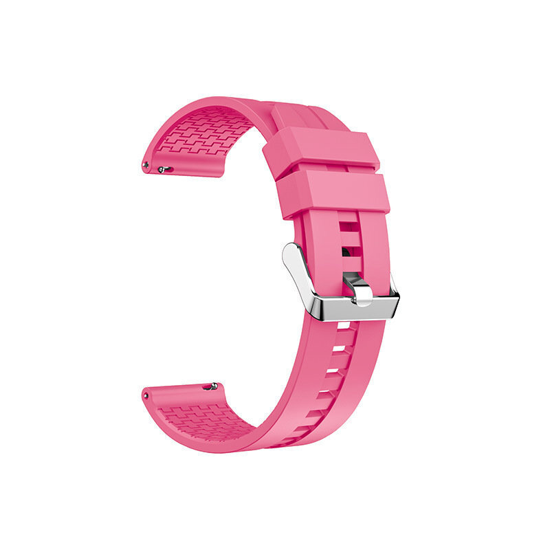 Silicone watch strap for Huawei Watch GT / GT2 / GT2 Pro pink (Pink) цена и информация | Nutikellade ja nutivõrude tarvikud | kaup24.ee
