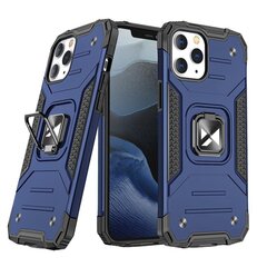 Wozinsky Ring Armor Case Kickstand Tough Rugged Cover for iPhone 13 Pro Max blue (Light blue || Niebieski) hind ja info | Telefoni kaaned, ümbrised | kaup24.ee