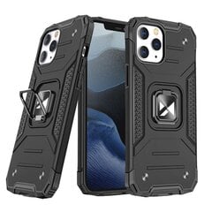 Wozinsky Ring Armor Case Kickstand Tough Rugged Cover for iPhone 13 Pro Max black (Black) hind ja info | Telefoni kaaned, ümbrised | kaup24.ee