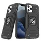 Wozinsky Ring Armor Case Kickstand Tough Rugged Cover for iPhone 13 Pro black (Black) цена и информация | Telefoni kaaned, ümbrised | kaup24.ee