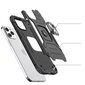 Wozinsky Ring Armor Case Kickstand Tough Rugged Cover for iPhone 13 Pro black (Black) цена и информация | Telefoni kaaned, ümbrised | kaup24.ee