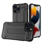 Hybrid Armor Case Tough Rugged Cover for iPhone 13 Pro Max black (Black) цена и информация | Telefoni kaaned, ümbrised | kaup24.ee