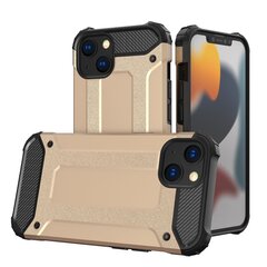 Hybrid Armor Case Tough Rugged Cover for iPhone 13 mini golden (Gold) цена и информация | Чехлы для телефонов | kaup24.ee