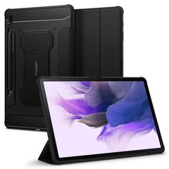 SPIGEN RUGGED ARMOR &quot;PRO&quot; GALAXY TAB S7 FE 5G 12.4 T730 / T736B BLACK цена и информация | Чехлы для планшетов и электронных книг | kaup24.ee