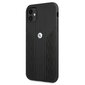 Case BMW BMHCN61RSPPK iPhone 11 6.1 &quot;black / black hardcase Leather Curve Perforate цена и информация | Telefoni kaaned, ümbrised | kaup24.ee