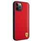 Ferrari FESAXHCP12MRE iPhone 12/12 Pro 6,1" czerwony/red hardcase On Track Carbon Stripe hind ja info | Telefoni kaaned, ümbrised | kaup24.ee
