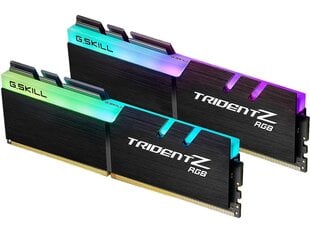 Модуль памяти G.Skill Trident Z RGB F4-3600C16D-32GTZRC 32 ГБ 2 x 16 ГБ DDR4 3600 МГц цена и информация | Оперативная память (RAM) | kaup24.ee