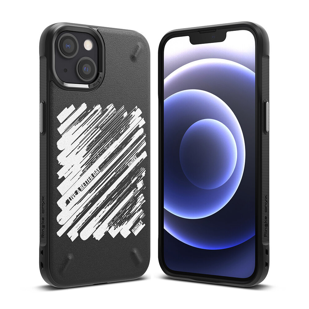 Ringke Onyx Design Durable TPU Case Cover for iPhone 13 mini black (Paint) (OD541E229) (Black) цена и информация | Telefoni kaaned, ümbrised | kaup24.ee