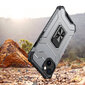 Crystal Ring Case Kickstand Tough Rugged Cover for iPhone 13 black (Black) hind ja info | Telefoni kaaned, ümbrised | kaup24.ee