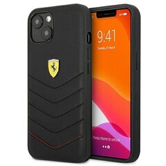 Ferrari FEHCP13MRQUK iPhone 13 6.1 &quot;black / black hardcase Off Track Quilted hind ja info | Telefoni kaaned, ümbrised | kaup24.ee