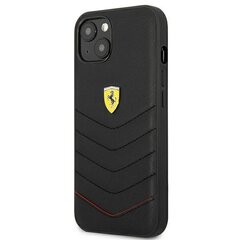 Ferrari FEHCP13MRQUK iPhone 13 6.1 &quot;black / black hardcase Off Track Quilted hind ja info | Telefoni kaaned, ümbrised | kaup24.ee