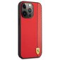 Ferrari FESAXHCP13LRE iPhone 13 Pro / 13 6,1 &quot;red / red hardcase On Track Carbon Stripe hind ja info | Telefoni kaaned, ümbrised | kaup24.ee