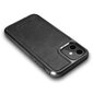 iCarer Leather Oil Wax case covered with natural leather for iPhone 12 mini black (ALI1204-BK) (Black) hind ja info | Telefoni kaaned, ümbrised | kaup24.ee