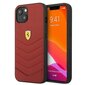 Ferrari FEHCP13MRQUR iPhone 13 6.1 &quot;red / red hardcase Off Track Quilted hind ja info | Telefoni kaaned, ümbrised | kaup24.ee